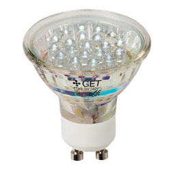 get Energy Saver Bulbs 1.3w 20 LED GU10