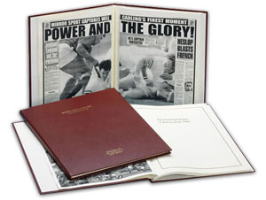 Getting Personal Commemorative Book - Rugby Edition