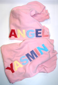 Handmade Personalised Kids Blanket