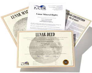 Getting Personal Own an Acre of Land on the Moon