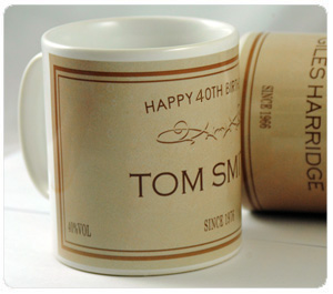 Getting Personal Personalised 30th Birthday Mug - Champagne