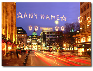 Personalised Picture - Name/s in Lights