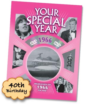 Getting Personal Your Special Year DVD Greeting Card - 1966