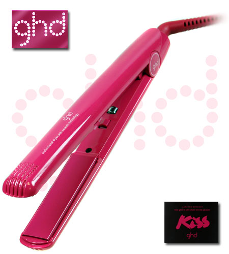 Kiss Pink Mk IV Hair Straightener & Lip