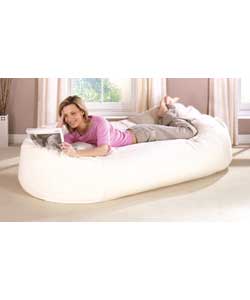 Giant Beanbag/Sofabed Natural