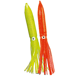 Trolling Squid - 28-30cm - Red (Pack of 9)