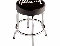 Gibson 24 Inch Barstool Black with Gibson Logo