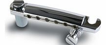 Chrome Stop Bar Tail Piece with Studs and