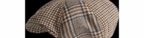Gibson Gold Check Hat Med Assorted