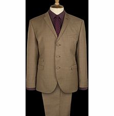 Gibson Gold Puppy Tooth Two Piece Suit 36L Gold