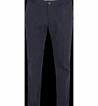 Gibson Navy Plain Front Tailored Trouser 32R Navy