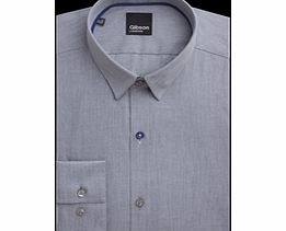 Gibson Plain Silver Shirt 165 Silver Grey