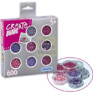 s Create 600 Pink Beads