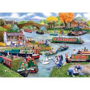 Gibson s On The Water Extra Large Pieces 500 Piece Jigsaw Puzzle