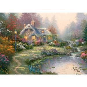 s Thomas Kinkade Everetts Cottage 500 Piece Jigsaw Puzzle