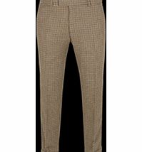 Gibson Tailored Puppy Tooth Check Trousers 30R