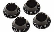 Top Hat Knobs for Electric Guitar 4 Pack
