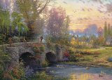 Gibsons Games Gibsons Thomas Kinkade Cobblestone Evening jigsaw puzzle. (1000 pieces)