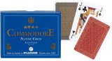 Gibsons Games Piatnik Playing Cards - Commodore Blue double deck