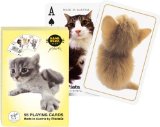 Gibsons Games Piatnik Playing Cards -Hanadeka Cats single deck