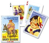 Gibsons Games Piatnik Saucy Seaside playing cards (single deck)