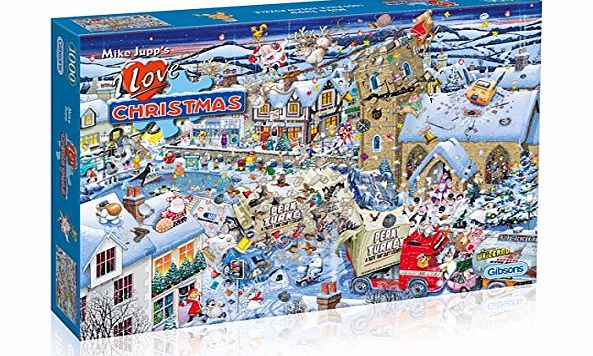 Gibsons I Love Christmas Jigsaw Puzzle (1000 Pieces)