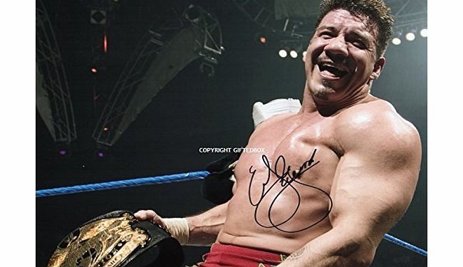 GIFTEDBOX LIMITED EDITION EDDIE GUERRERO WRESTLING SIGNED PHOTO   CERT PRINTED AUTOGRAPH SIGNATURE SIGNED SIGNIERT AUTOGRAM