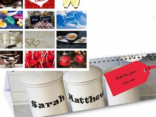 Couples Personalised Calendar Gifts, and, Cards Christmas, Gift, Idea Occasion, Gift, Idea Personalised