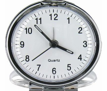 Travel Alarm Clock (TAC4)- Fold Up Analog Travel Clock