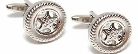 Gifts To Remember Alloy Wheel Cufflinks - X2PSN048