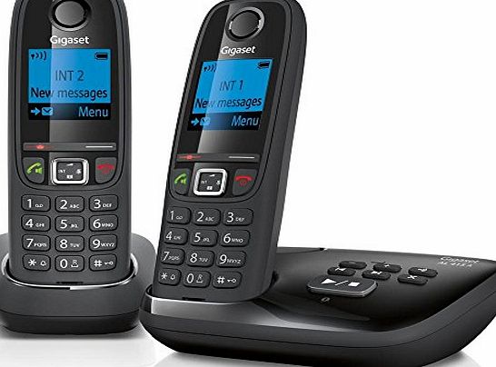 Gigaset AL415A Twin Digital Cordless Phone With Answer Machine (Certified Refurbished)