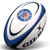 Bath Rugby Ball - Navy/Black - Size 5.