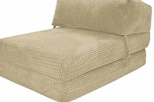 Gilda JAZZ CHAIRBED - CREAM DA VINCI Deluxe Single Chair Bed futon