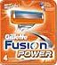 Gillette, 2041[^]10055100 Fusion Power Razor Blades 4 Pack 10055100