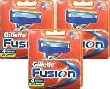 Gillette, 2102[^]0066251 Fusion Razor Blades - 12 Blades