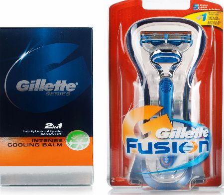 Gillette Fusion Razor With Two Cartridges  