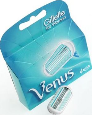 Gillette Venus, 2041[^]10009036 Original 4 Razor Blade Refills