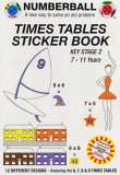 Numberball Times Table Sticker Book KEY STAGE 2