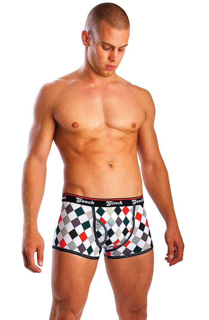 Argyle Tiger Woods Sport Shorts by Ginch Gonch