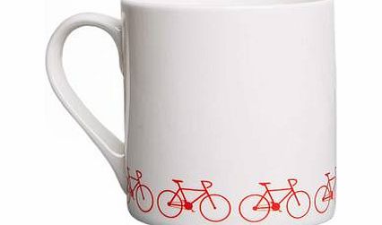 Ginger And French Bicycle Mug