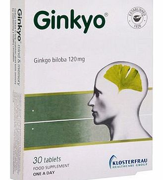 Mind & Memory Ginkgo Biloba 120mg One a