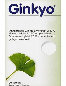 Mind & Memory Ginkgo Biloba 50mg 90