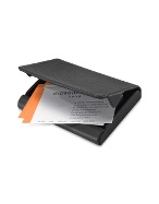 Black Grained Leather-imitation Business Card