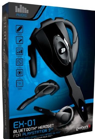 Gioteck EX-01 Bluetooth Headset (PS3)