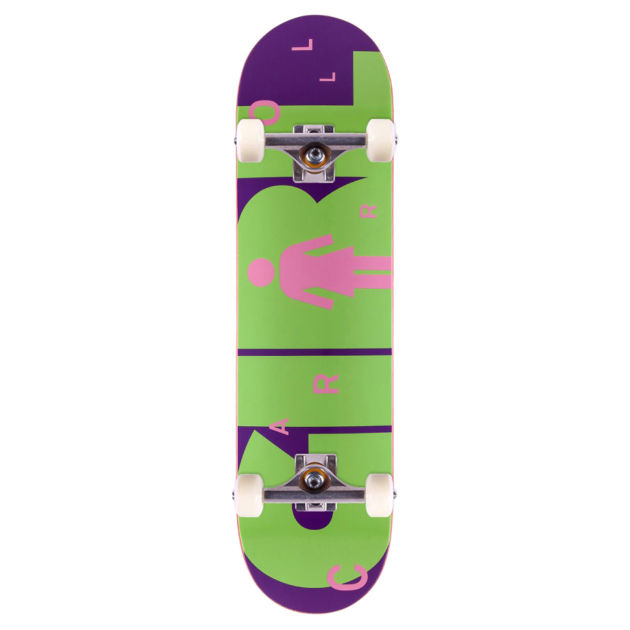 Girl Advertype Complete Skateboard - 7.8 inch
