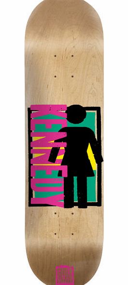 Girl Kennedy Spike It! Skateboard Deck - 8 inch