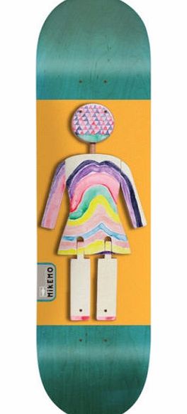 Girl Mike Mo On Exhibit Skateboard Deck - 8 inch