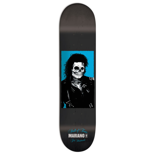 Girl Skull Of Fame Mariano Skateboard Deck -