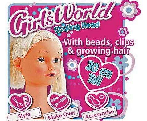 Girls World Styling Head