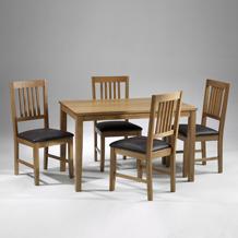 glasgow Oak Dining Set (4 Chairs)